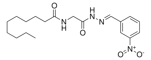 N-(2-(2-(3-NITROBENZYLIDENE)HYDRAZINO)-2-OXOETHYL)DECANAMIDE AldrichCPR