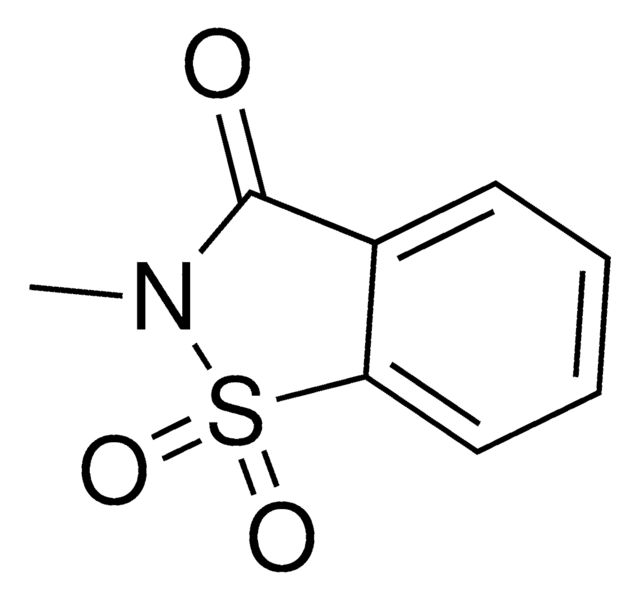 2-methyl-1,2-benzisothiazol-3(2H)-one 1,1-dioxide AldrichCPR
