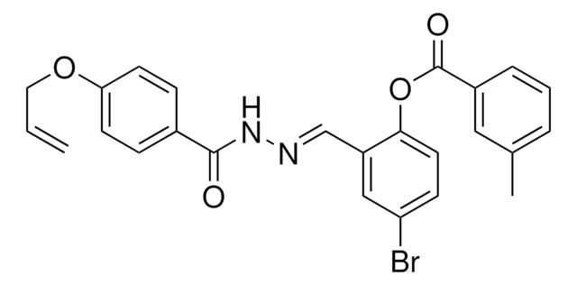 2-(2-(4-(ALLYLOXY)BENZOYL)CARBOHYDRAZONOYL)-4-BROMOPHENYL 3-METHYLBENZOATE AldrichCPR