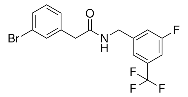 2-(3-BROMO-PHENYL)-N-(3-FLUORO-5-TRIFLUOROMETHYL-BENZYL)-ACETAMIDE AldrichCPR