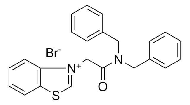 3-((DIBENZYLCARBAMOYL)-METHYL)-BENZOTHIAZOL-3-IUM, BROMIDE AldrichCPR