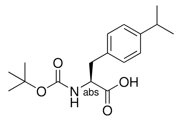 (2S)-2-[(tert-Butoxycarbonyl)amino]-3-(4-isopropylphenyl)propanoic acid AldrichCPR