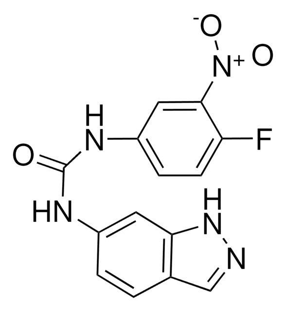 1-(4-FLUORO-3-NITROPHENYL)-3-(1H-INDAZOL-6-YL)UREA AldrichCPR