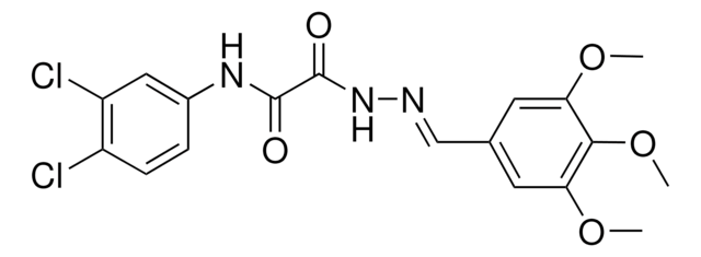 N-(3,4-DICHLORO-PH)-2-OXO-2-(2-(3,4,5-TRIMETHOXYBENZYLIDENE)HYDRAZINO)ACETAMIDE AldrichCPR