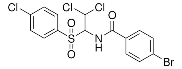 4-BROMO-N-(2,2-DICHLORO-1-(4-CHLORO-BENZENESULFONYL)-ETHYL)-BENZAMIDE AldrichCPR