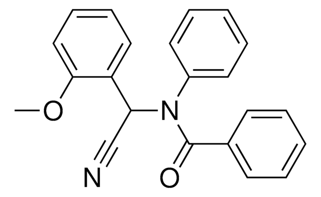 N-[cyano(2-methoxyphenyl)methyl]-N-phenylbenzamide AldrichCPR