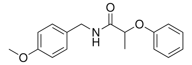 N-(4-METHOXYBENZYL)-2-PHENOXYPROPANAMIDE AldrichCPR