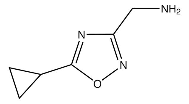 1-(5-Cyclopropyl-1,2,4-oxadiazol-3-yl)methanamine AldrichCPR