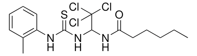 HEXANOIC ACID (2,2,2-TRICHLORO-1-(3-O-TOLYL-THIOUREIDO)-ETHYL)-AMIDE AldrichCPR