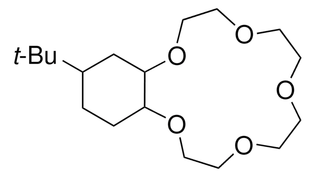 4-叔丁基环己烷-15-冠-5 &#8805;95.0% (GC), yellow
