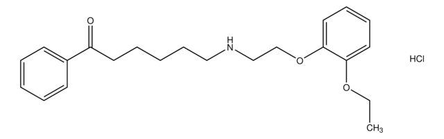 6-{[2-(2-ethoxyphenoxy)ethyl]amino}-1-phenyl-1-hexanone hydrochloride AldrichCPR