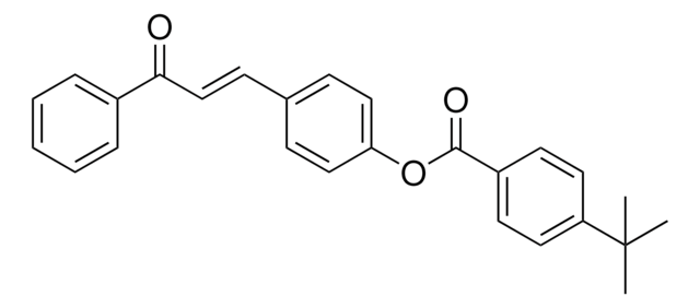 4-TERT-BUTYL-BENZOIC ACID 4-(3-OXO-3-PHENYL-PROPENYL)-PHENYL ESTER AldrichCPR