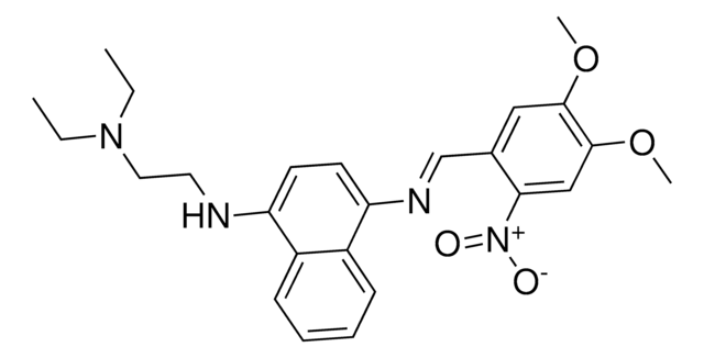 N(1)-[2-(diethylamino)ethyl]-N(4)-[(E)-(4,5-dimethoxy-2-nitrophenyl)methylidene]-1,4-naphthalenediamine AldrichCPR