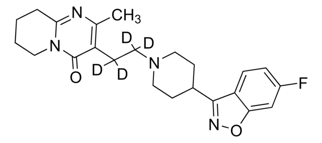 利培酮-D4标准液 CRM 溶液 100&#160;&#956;g/mL in methanol, ampule of 1&#160;mL, certified reference material, Cerilliant&#174;