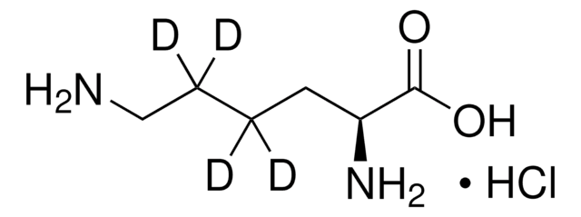 L-赖氨酸-4,4,5,5-d4 盐酸盐 98 atom % D, 98% (CP)