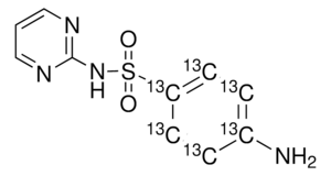 Sulfadiazine-(phenyl-13C6) VETRANAL®, analytical standard