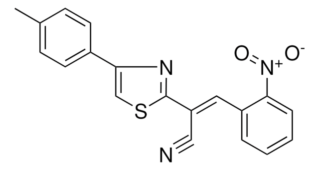 3-(2-NITRO-PHENYL)-2-(4-P-TOLYL-THIAZOL-2-YL)-ACRYLONITRILE AldrichCPR