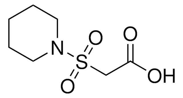 (1-Piperidinylsulfonyl)acetic acid AldrichCPR