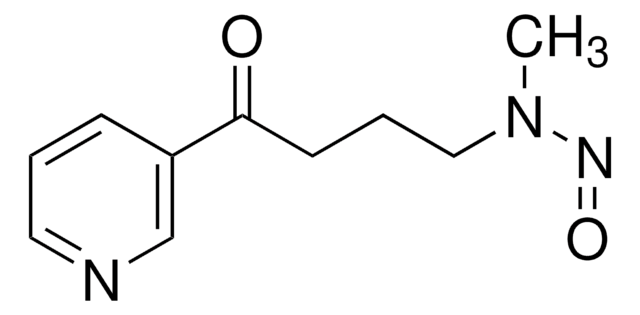 4-(Methylnitrosamino)-1-(3-pyridyl)-1-butanone (NNK) solution 1.0&#160;mg/mL in methanol, ampule of 1&#160;mL, certified reference material, Cerilliant&#174;