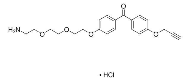 (4-(2-(2-(2-Aminoethoxy)ethoxy)ethoxy)phenyl)(4-(prop-2-yn-1-yloxy)phenyl)methanone HCl salt &#8805;95%