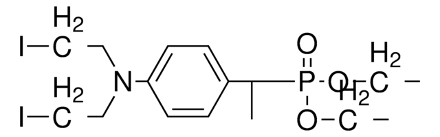 diethyl 1-{4-[bis(2-iodoethyl)amino]phenyl}ethylphosphonate AldrichCPR