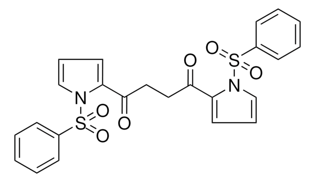 1,4-BIS(1-(PHENYLSULFONYL)-1H-PYRROL-2-YL)-1,4-BUTANEDIONE AldrichCPR