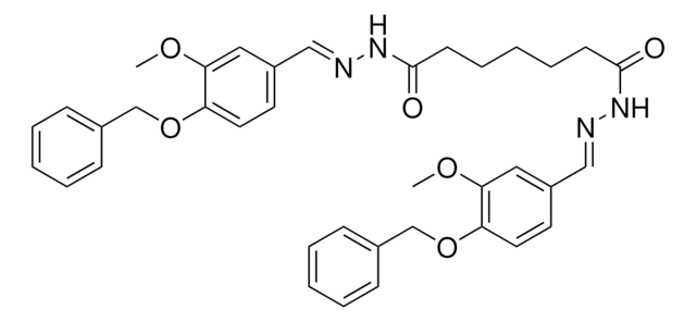 N'(1),N'(7)-BIS(4-(BENZYLOXY)-3-METHOXYBENZYLIDENE)HEPTANEDIHYDRAZIDE AldrichCPR