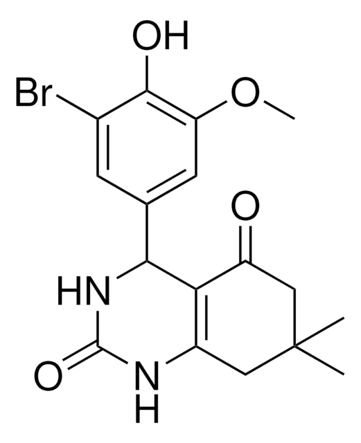 4-(3-BR-4-HO-5-MEO-PH)-7,7-DI-ME-4,6,7,8-TETRAHYDRO-2,5(1H,3H)-QUINAZOLINEDIONE AldrichCPR