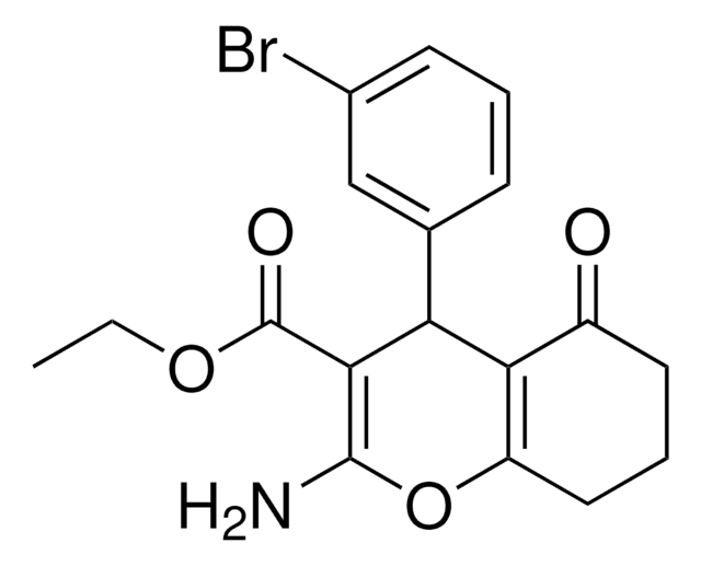ETHYL 2-AMINO-4-(3-BROMOPHENYL)-5-OXO-5,6,7,8-TETRAHYDRO-4H-CHROMENE-3-CARBOXYLATE AldrichCPR