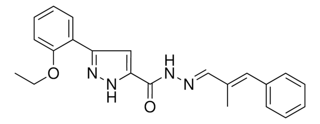 3-(2-ETHOXYPHENYL)-N'-(2-ME-3-PH-2-PROPENYLIDENE)-1H-PYRAZOLE-5-CARBOHYDRAZIDE AldrichCPR