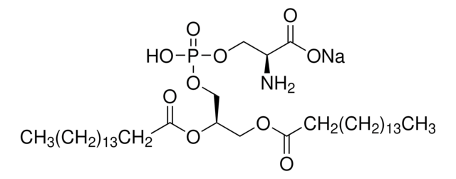 1,2-二棕榈酰基- sn -甘油-3-磷酸- L -丝氨酸 钠盐 &#8805;99% (TLC)