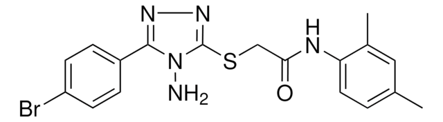 2-((4-AMINO-5-(4-BR-PH)-4H-1,2,4-TRIAZOL-3-YL)THIO)-N-(2,4-DIMETHYL-PH)ACETAMIDE AldrichCPR