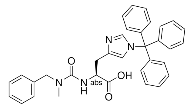 (2S)-2-([[Benzyl(methyl)amino]carbonyl]amino)-3-(1-trityl-1H-imidazol-4-yl)propanoic acid AldrichCPR