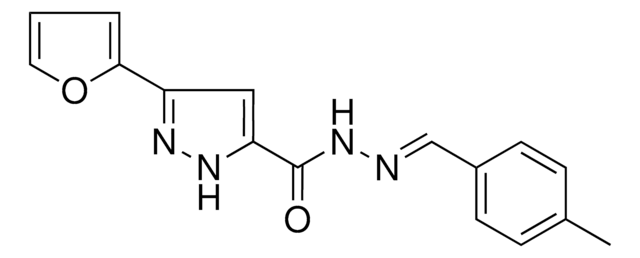 5-FURAN-2-YL-2H-PYRAZOLE-3-CARBOXYLIC ACID (4-METHYL-BENZYLIDENE)-HYDRAZIDE AldrichCPR