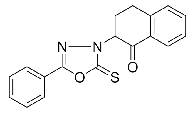 2-(5-PHENYL-2-THIOXO-1,3,4-OXADIAZOL-3(2H)-YL)-3,4-DIHYDRO-1(2H)-NAPHTHALENONE AldrichCPR