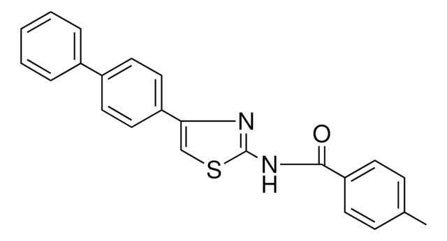 N-(4-BIPHENYL-4-YL-THIAZOL-2-YL)-4-METHYL-BENZAMIDE AldrichCPR