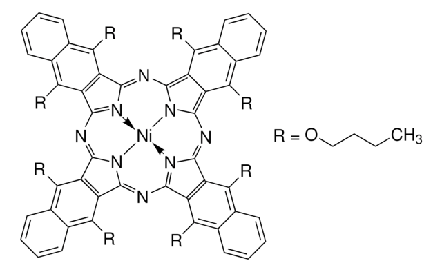 Nickel(II) 5,9,14,18,23,27,32,36-octabutoxy-2,3-naphthalocyanine Dye content 98&#160;%