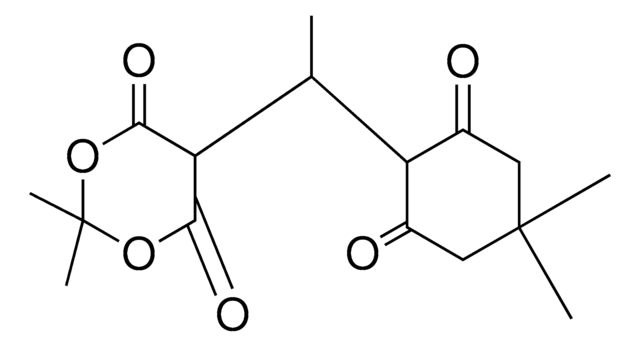 5-(1-(4,4-DIMETHYL-2,6-DIOXO-CYCLOHEXYL)-ET)-2,2-DIMETHYL-(1,3)DIOXANE-4,6-DIONE AldrichCPR