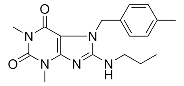 1,3-DIMETHYL-7-(4-METHYLBENZYL)-8-(PROPYLAMINO)-3,7-DIHYDRO-1H-PURINE-2,6-DIONE AldrichCPR