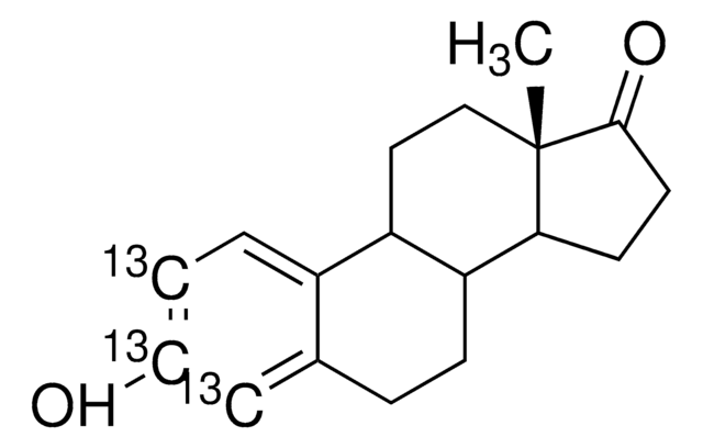Estrone-2,3,4-13C3 solution 100&#160;&#956;g/mL in methanol, 99 atom % 13C, 98% (CP)