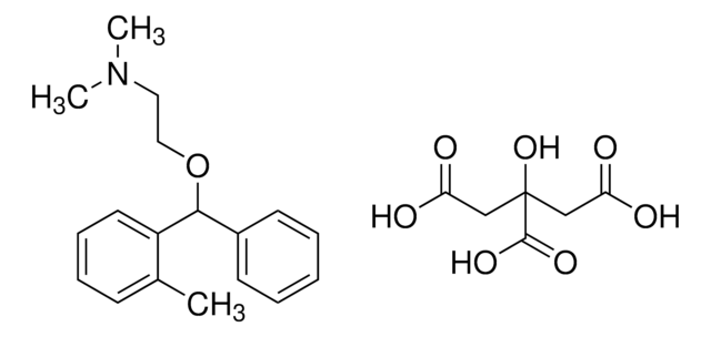 Orphenadrine citrate salt analytical standard