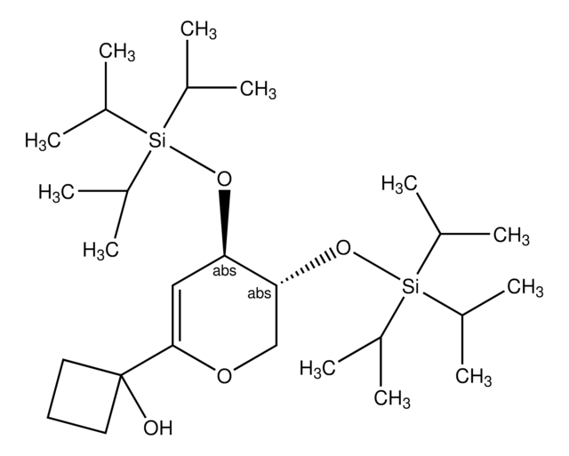 1,5-ANHYDRO-2-DEOXY-1-(1-HYDROXYCYCLOBUTYL)-3,4-BIS-O-(TRIISOPROPYLSILYL)-D-THREO-PENT-1-ENITOL AldrichCPR