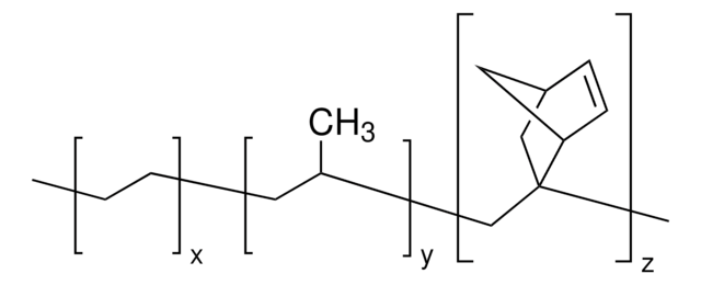 聚(乙烯-co-丙烯-co-5-亚甲基-2-冰片烯) ethylene 70&#160;wt. %