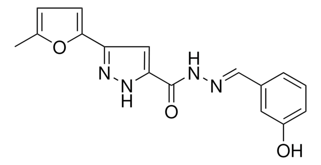 N'-(3-HYDROXYBENZYLIDENE)-3-(5-METHYL-2-FURYL)-1H-PYRAZOLE-5-CARBOHYDRAZIDE AldrichCPR