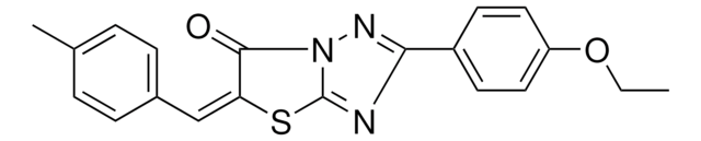 (5E)-2-(4-ETHOXYPHENYL)-5-(4-METHYLBENZYLIDENE)[1,3]THIAZOLO[3,2-B][1,2,4]TRIAZOL-6(5H)-ONE AldrichCPR
