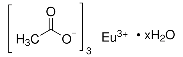 乙酸铕(III) 水合物 99.9% trace metals basis
