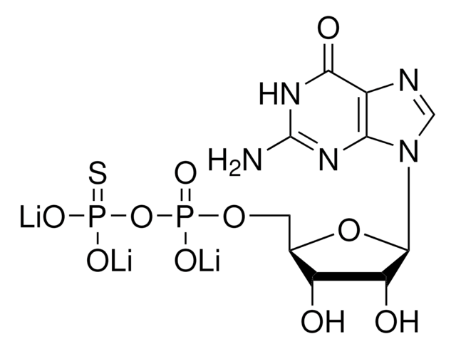 Guanosine 5&#8242;-[&#946;-thio]diphosphate trilithium salt &#8805;85% (HPLC), powder