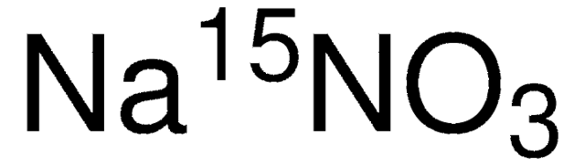 Sodium nitrate-15N &#8805;98 atom % 15N, &#8805;99% (CP)