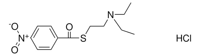S-(2-DIETHYLAMINOETHYL) 4-NITROTHIOBENZOATE HYDROCHLORIDE AldrichCPR