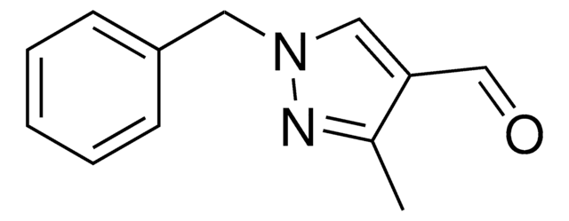 1-Benzyl-3-methyl-1H-pyrazole-4-carbaldehyde AldrichCPR